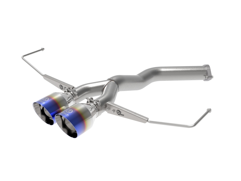 aFe Takeda 3in-2.5in 304 SS Axle-Back Exhaust w/Blue Flame Tip 19-20 Hyundai Veloster I4-1.6L(t) thumbnail 2