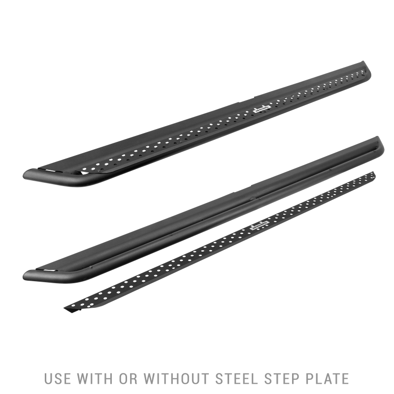 Go Rhino 2021+ Ford Bronco Dominator Extreme Side Steps w/Brackets - Textured Black (1x gorD64129TK, 1x gorDSS60057T) thumbnail 3