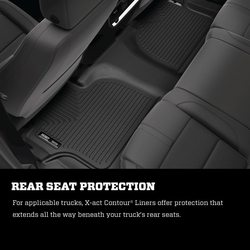 Husky Liners 13-18 Ford C-Max / 13-19 Ford Escape X-Act 2nd Seat Floor Liner - Black thumbnail 8