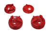 Energy Suspension 02-03 Nissan Sentra/200SX Red Motor Mount Insert Set (w/ Spec V 2.5L engine manua thumbnail 8