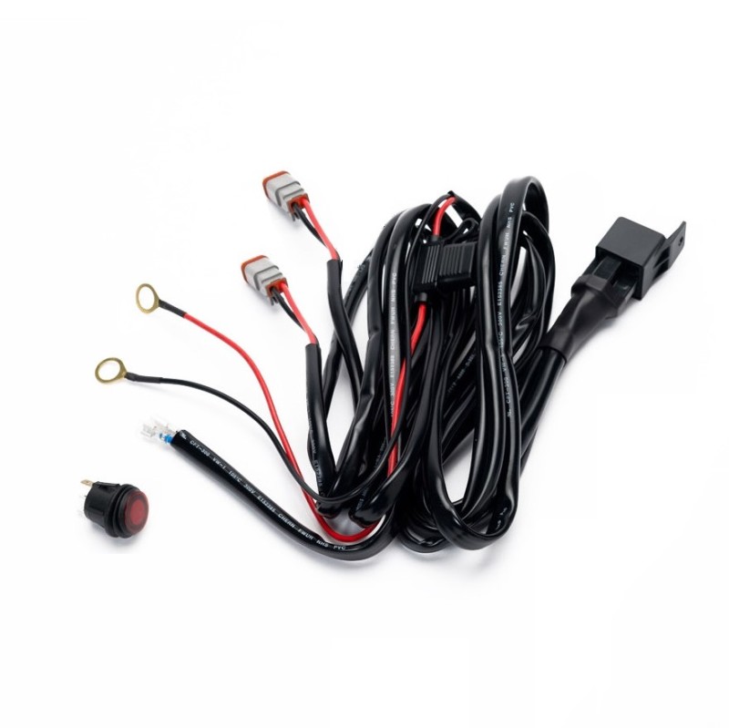 Putco Two Pod Wire Harness for Luminix LED Light Bar PN 10004 thumbnail 2