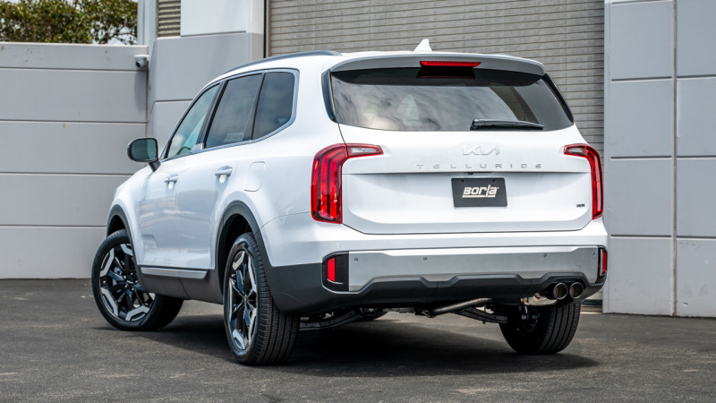 Borla 20-22 Hyundai Palisade/2023 Kia Telluride 3.8L V6 S-Type Axle-Back Exhaust w/ Black Chrome Tip thumbnail 2