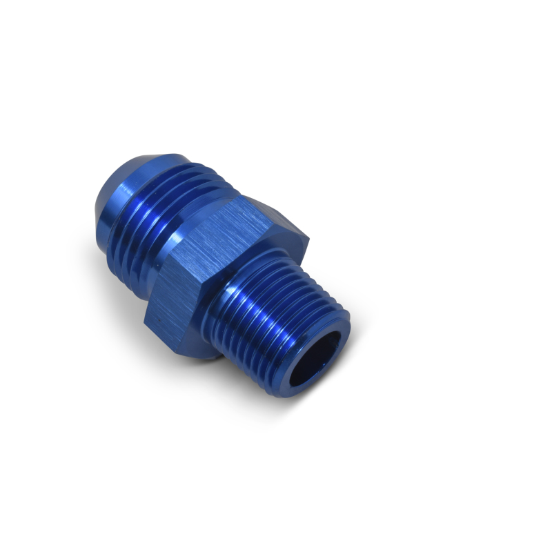 Russell Performance -16 AN to 3/4in NPT Straight Flare to Pipe (Blue) thumbnail 8