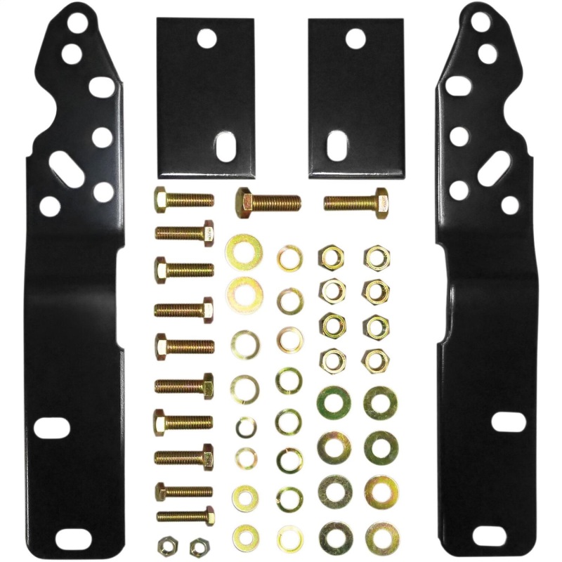 Westin/Fey 72-93 Fleet Side / 97-98 F-250/350HD (Exc. 250LD) Universal Bumper Mount Kit - Black thumbnail 4