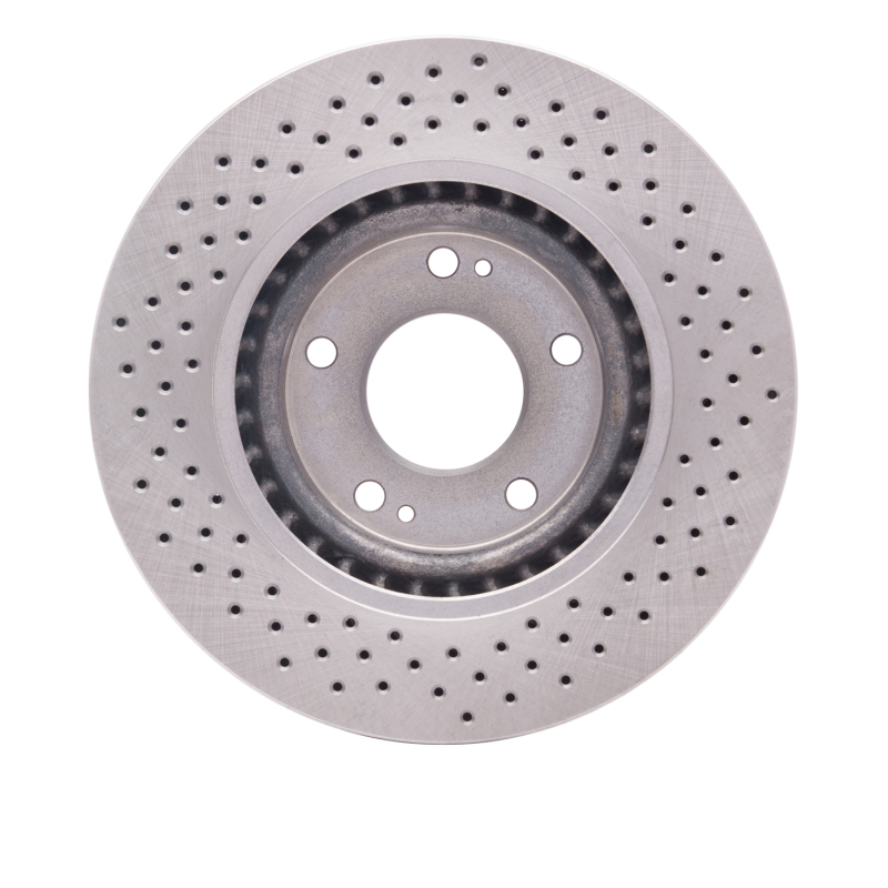 DFC 07-08 Hyundai Tiburon Front Drilled Brake Rotor