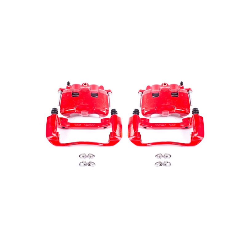 Power Stop 06-09 Mitsubishi Raider Front Z23 Coated Kit w/Calipers (2x psbAR8763EVC, 1x psbZ23-1084, 1x psbS5008) thumbnail 7