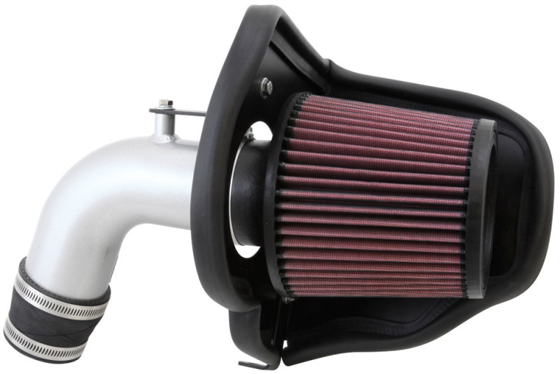 K&N 12 Chevy Sonic 1.8L Silver Typhoon Cold Air Intake thumbnail 7