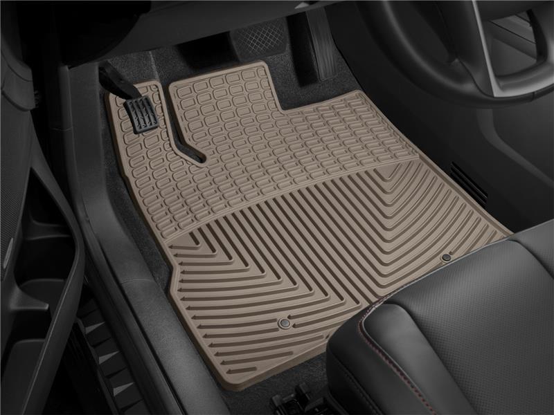 WT Rubber Mats - Rear - Tan