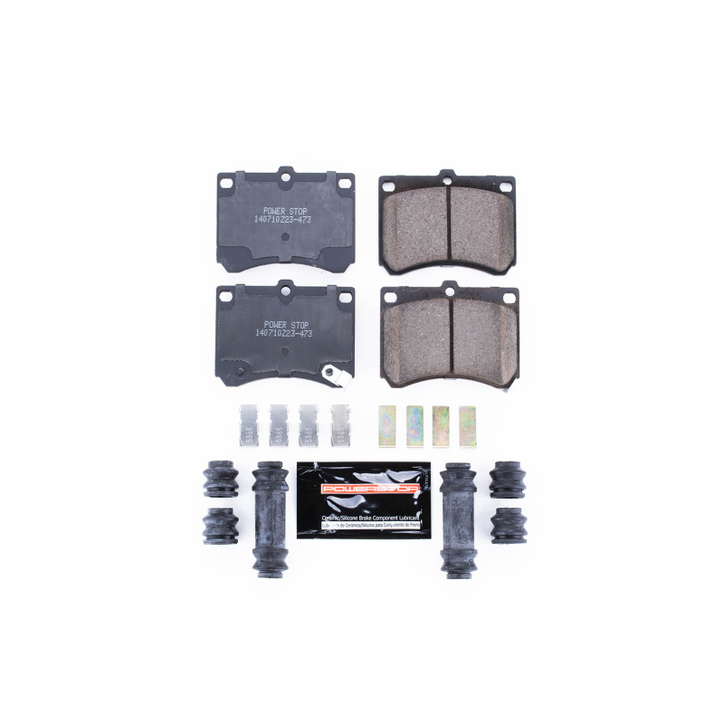 Power Stop 91-03 Ford Escort Front Z23 Evolution Sport Brake Pads w/Hardware thumbnail 2