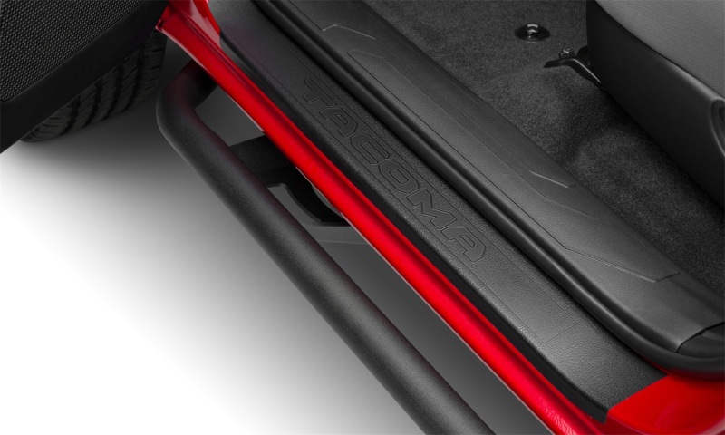 N-Fab Trail Slider Steps 16-20 Toyota Tacoma Crew Cab All Beds - SRW - Textured Black thumbnail 3