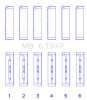 King Engine Bearings Audi CEPA/CEPB Crankshaft Main Bearings (STD) thumbnail 2
