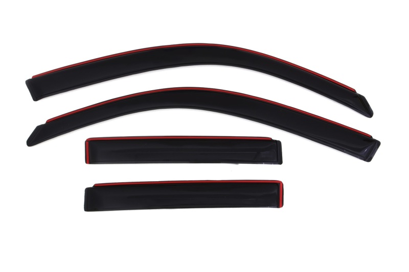 AVS 03-09 Toyota 4Runner Ventvisor In-Channel Front & Rear Window Deflectors 4pc - Smoke thumbnail 5