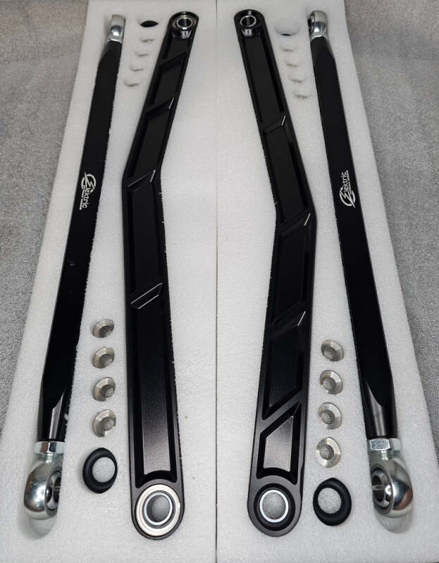 Elektric Offroad 2020+ Polaris Rzr Pro Xp Volt Billet Radius Rods Anodized Blk
