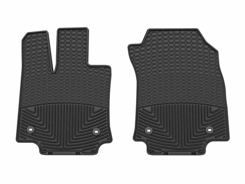 WT Rubber Mats - Front - Blk