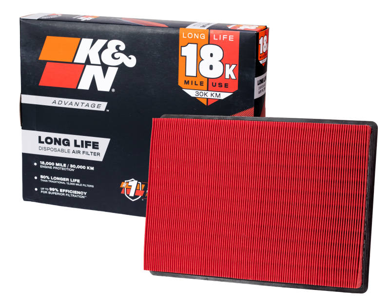 K&N Advantage Air Filter 18K Miles Chry 300/300C 04-10 Dod Chrger 06-09 Magnum 05-08 Chall 08-10 thumbnail 3