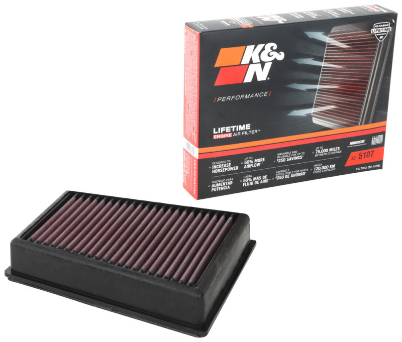 K&N 20-21 Buick Encore GX L3-1.2L F/I Replacement Drop In Air Filter thumbnail 3