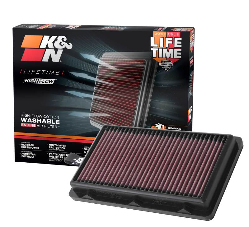 K&N 20-21 Hyundai Sonata I4-1.6L DSL Replacement Air Filter thumbnail 2
