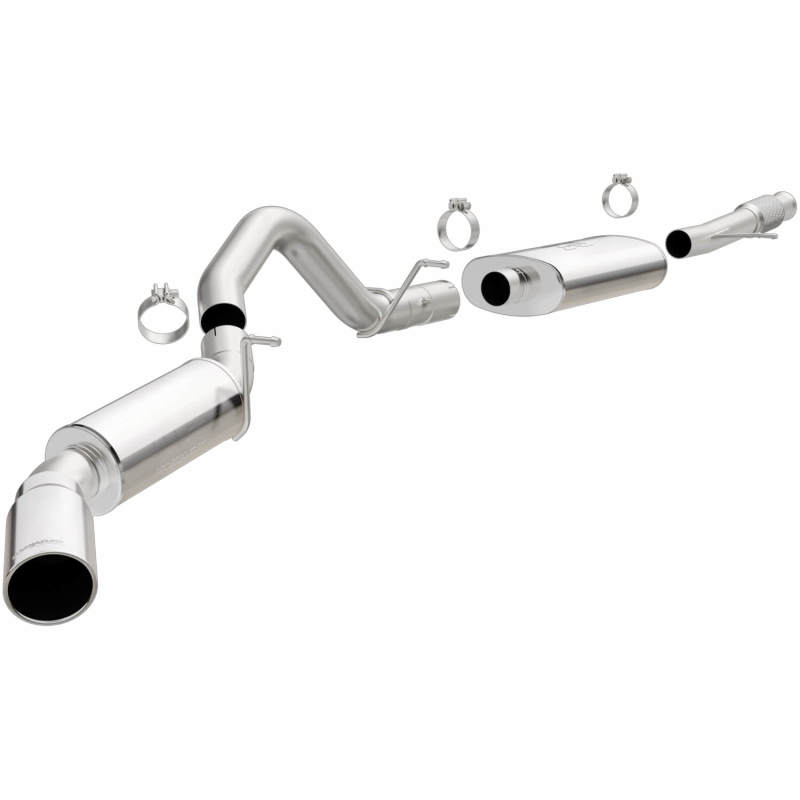 MagnaFlow SYS Cat-Back 2015 GMC Yukon XL Denali 3in Single Passenger Side Rear Ext. 4in Tip thumbnail 5