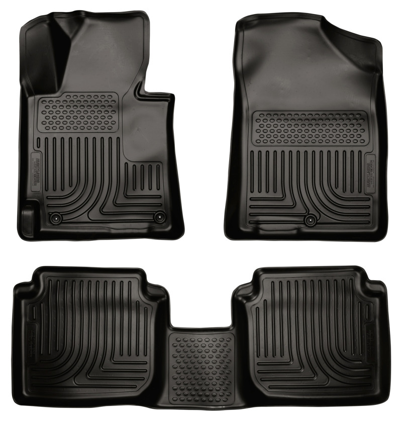 Husky Liners 2011 Hyundai Elantra WeatherBeater Combo Black Floor Liners thumbnail 2