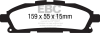 EBC Ultimax2 Brake Pad Sets
