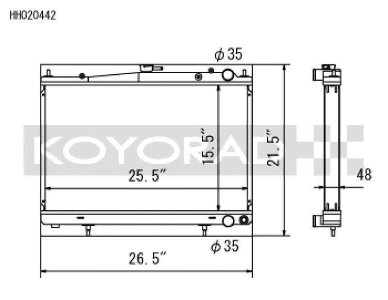 KOY Racing Radiators