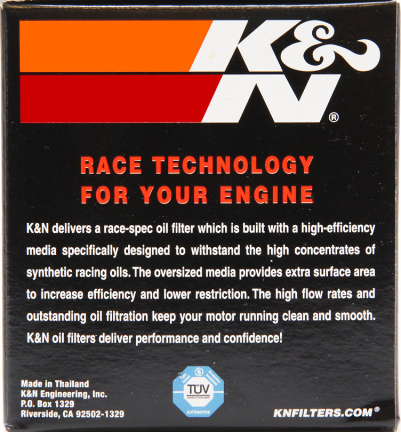 K&N Suzuki / Arctic Cat / Cagiva / Kawasaki / KYMCO / Aprilia 2.813in OD x 3.031in H Oil Filter thumbnail 8
