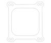 Cometic Holley 4 Barrel 4150 Style .047in Fiber Carburetor Gasket - 4.500in x4.500in - Open Plenum thumbnail 6