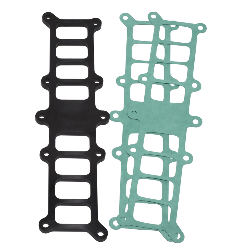 BBK 86-95 Mustang 5.0 Phenolic Manifold Spacer Kit Edelbrock Performer 3/8