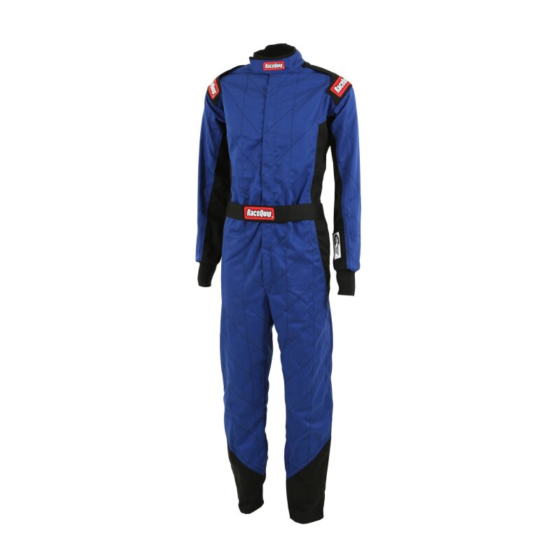 RaceQuip Blue Chevron-1 Suit - SFI-1 Medium thumbnail 8
