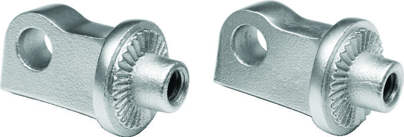 Kuryakyn Splined Peg Adapter HD XL Sportster Silver