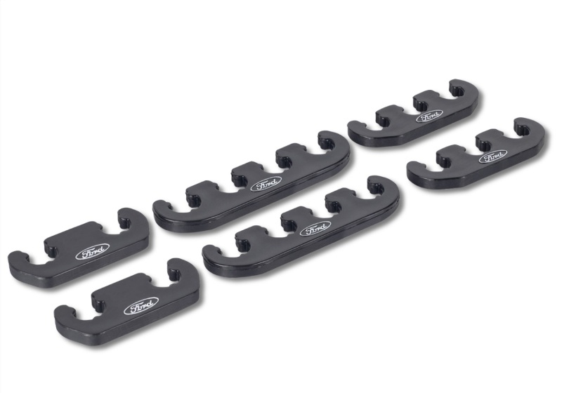 Ford Racing Wire Dividers 4 to 3 to 2 - Black w/ White Ford Logo thumbnail 9
