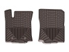 WT Rubber Mats - Front - Cocoa