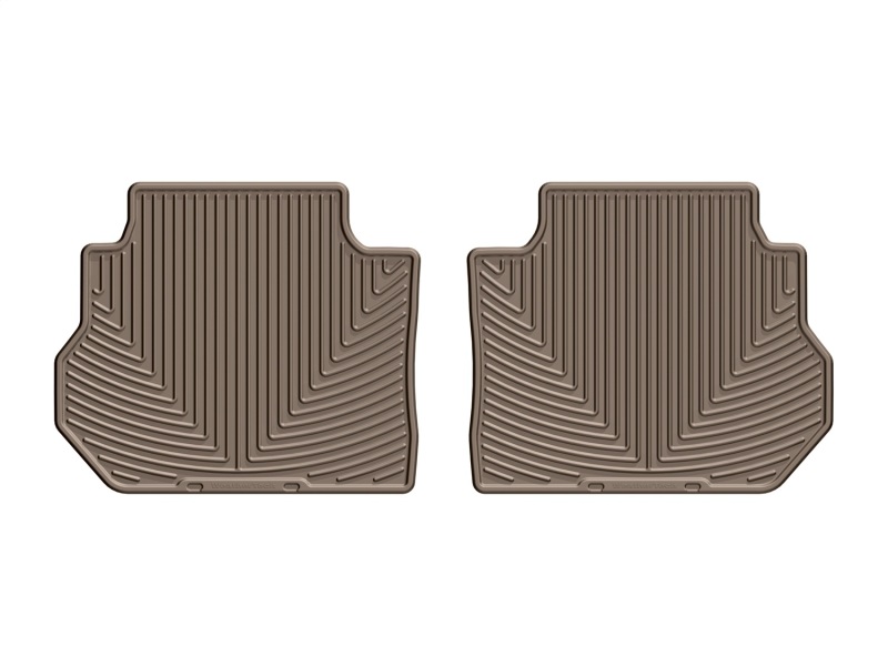 WT Rubber Mats - Rear - Tan