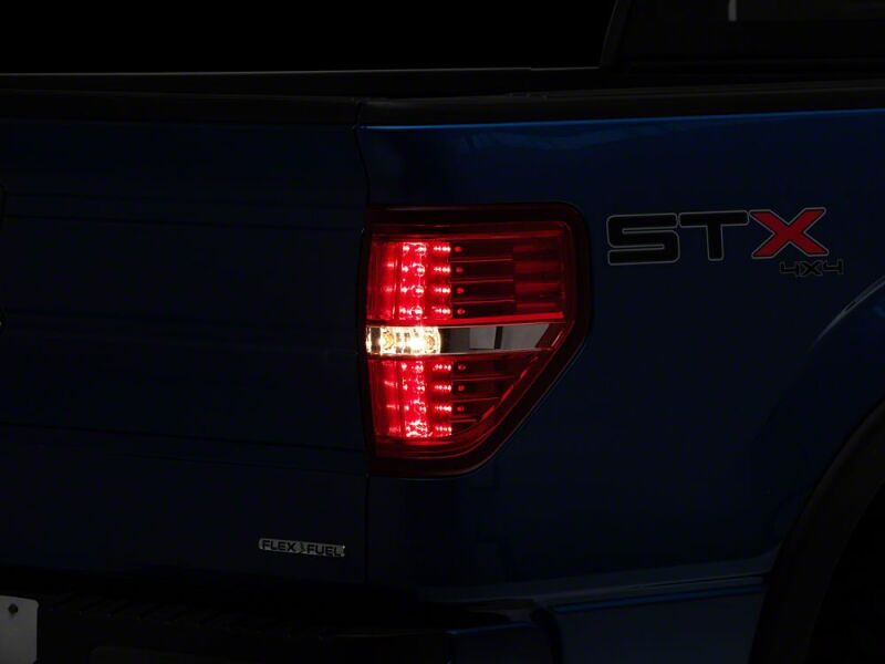 Raxiom 09-14 Ford F-150 Styleside LED Tail Lights- Chrome Housing- Red/Clear Lens thumbnail 6