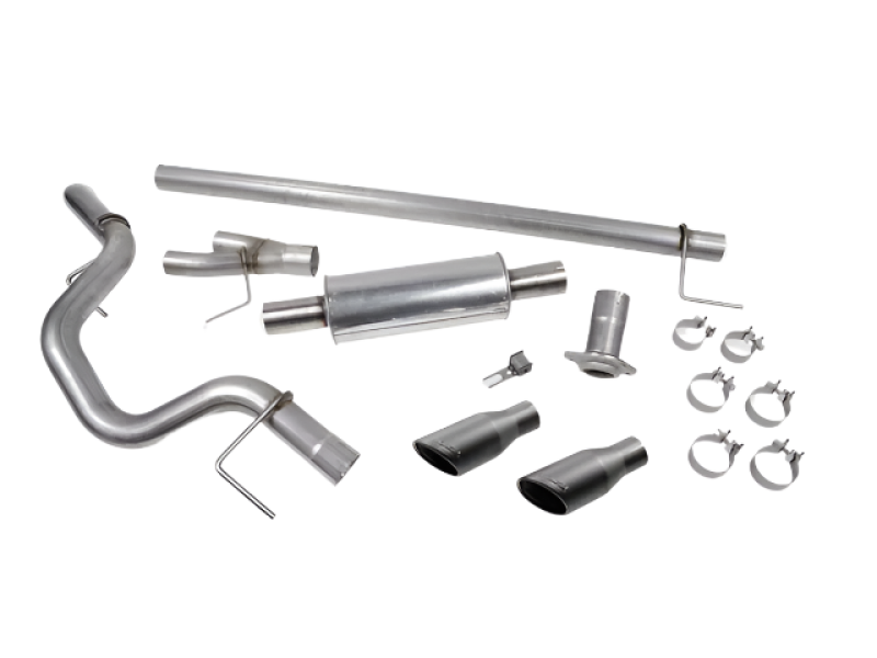 Roush 15-20 F-150 5.0L/3.5L/2.7L Black Tip Cat Back Exhaust thumbnail 2