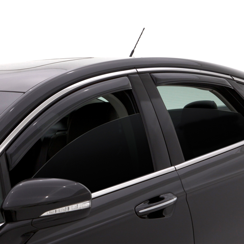 AVS 08-12 Ford Escape Ventvisor In-Channel Front & Rear Window Deflectors 4pc - Smoke thumbnail 7