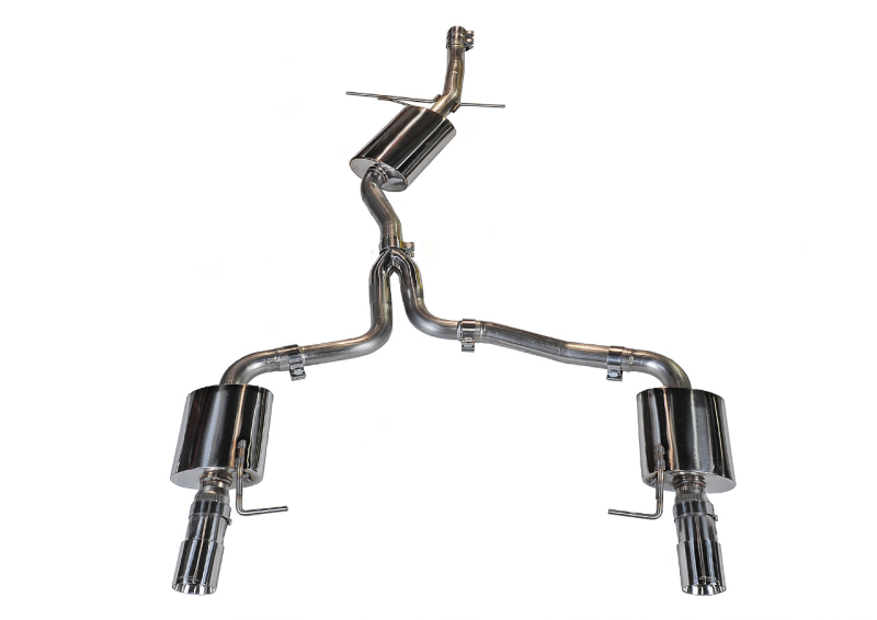 AWE Tuning Audi B8 A4 Touring Edition Exhaust - Dual Outlet Polished Silver Tips thumbnail 9