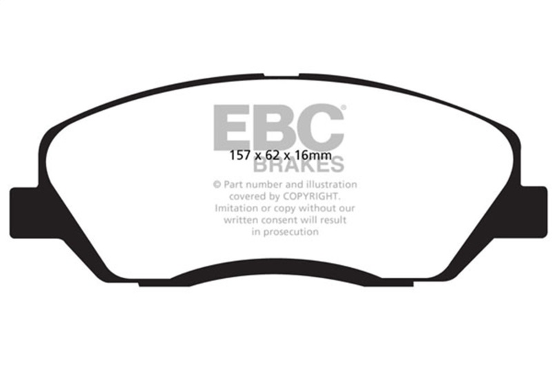 EBC S5 Brake Pad and Rotor Kit (1x ebcDP41783R, 1x ebcGD7661) thumbnail 5
