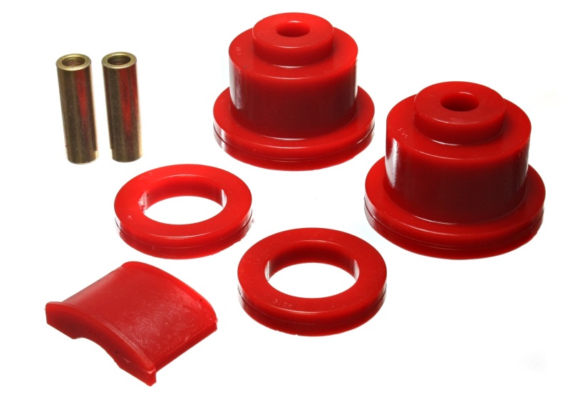 Energy Suspension 04-06 Pontiac GTO Red Rear Sub Frame Bushing Set (Street Performance) thumbnail 6