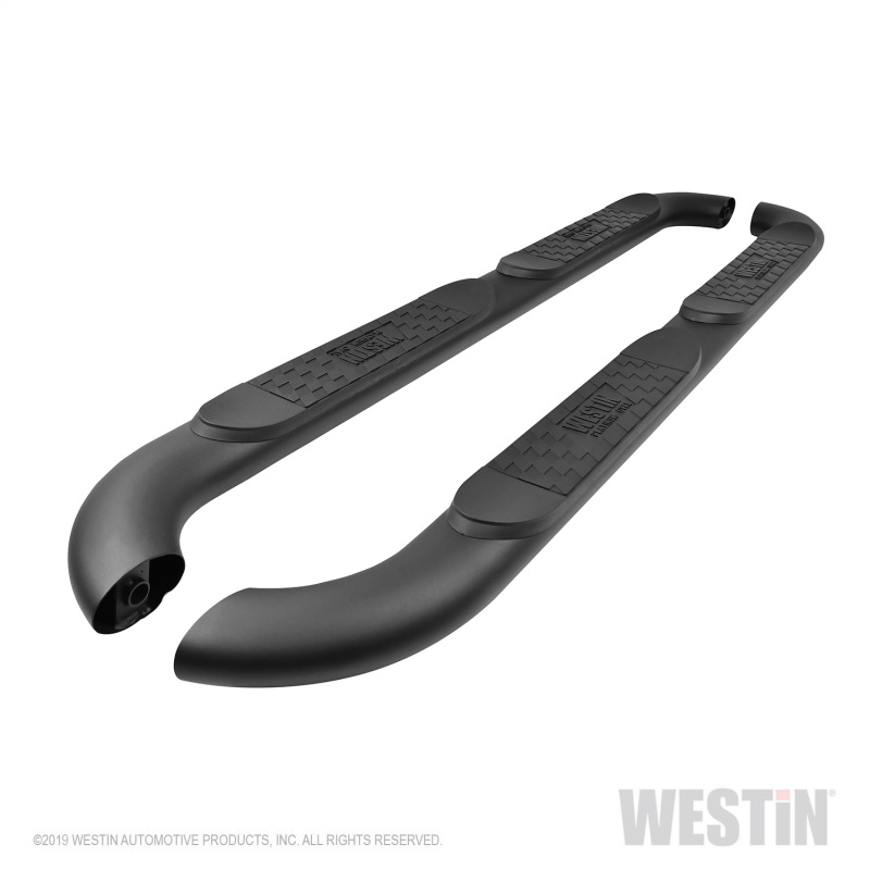 Westin 18-22 Jeep Wrangler JLU 4dr Platinum 4 Oval Nerf Step Bars - Tex. Blk thumbnail 8