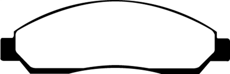 EBC 04-06 Chevrolet Colorado 2.8 Greenstuff Front Brake Pads thumbnail 6