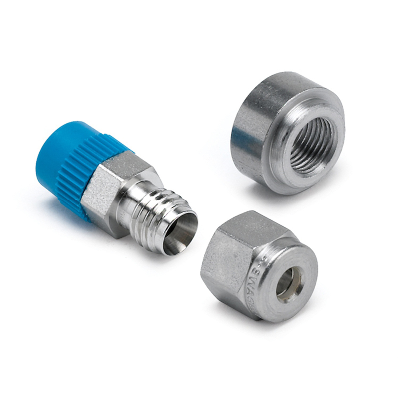 Autometer 3/16in Compression - 1/8in NPT Connector Fitting and Mating 1/8in NPT Weld Fitting thumbnail 5
