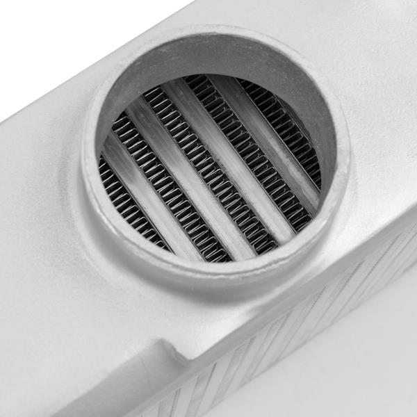Mishimoto MMTMIC-WRX-01SLBK Top-Mount Intercooler Kit, Silver w/ Black Pipes, fits Subaru WRX/STI 2002-2007