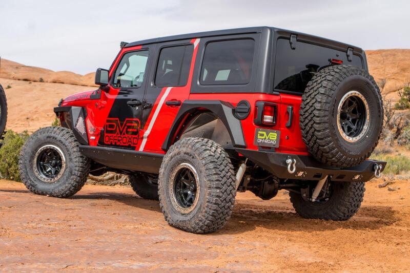 DV8 Offroad 2018+ Jeep Wrangler JL Rear Inner Fenders - Black thumbnail 6