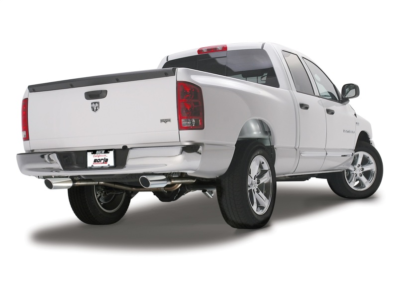 Borla 09-13 Dodge RAM 1500 5.7L CC/SB w/Fact Sngl Exhaust C/B 3x2.5in Single Round Rolled Split Rear thumbnail 7