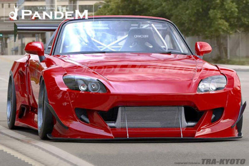 GReddy 00-09 Honda S2000 Pandem Rocket Bunny Side Skirts thumbnail 4