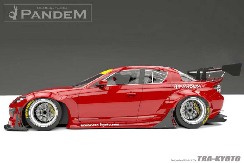 GReddy Pandem 09-12 Mazda RX-8 Complete Wide Body Aero Kit w/o GT Wing (Special Order) thumbnail 8