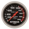 Autometer 2-5/8in 0-2000 PSI Mechanical Nitrous Pressure Sport-Comp Gauge thumbnail 6
