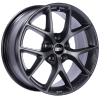 BBS SR 18x8 5x120 ET32 Satin Grey Wheel -82mm PFS/Clip Required thumbnail 5