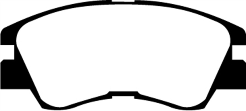 EBC 88-91 Mitsubishi Montero 2.6 Greenstuff Front Brake Pads thumbnail 6